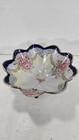 Vintage Nippon Style Made In Japan Hand Painted Porcelain Floral Bowl 