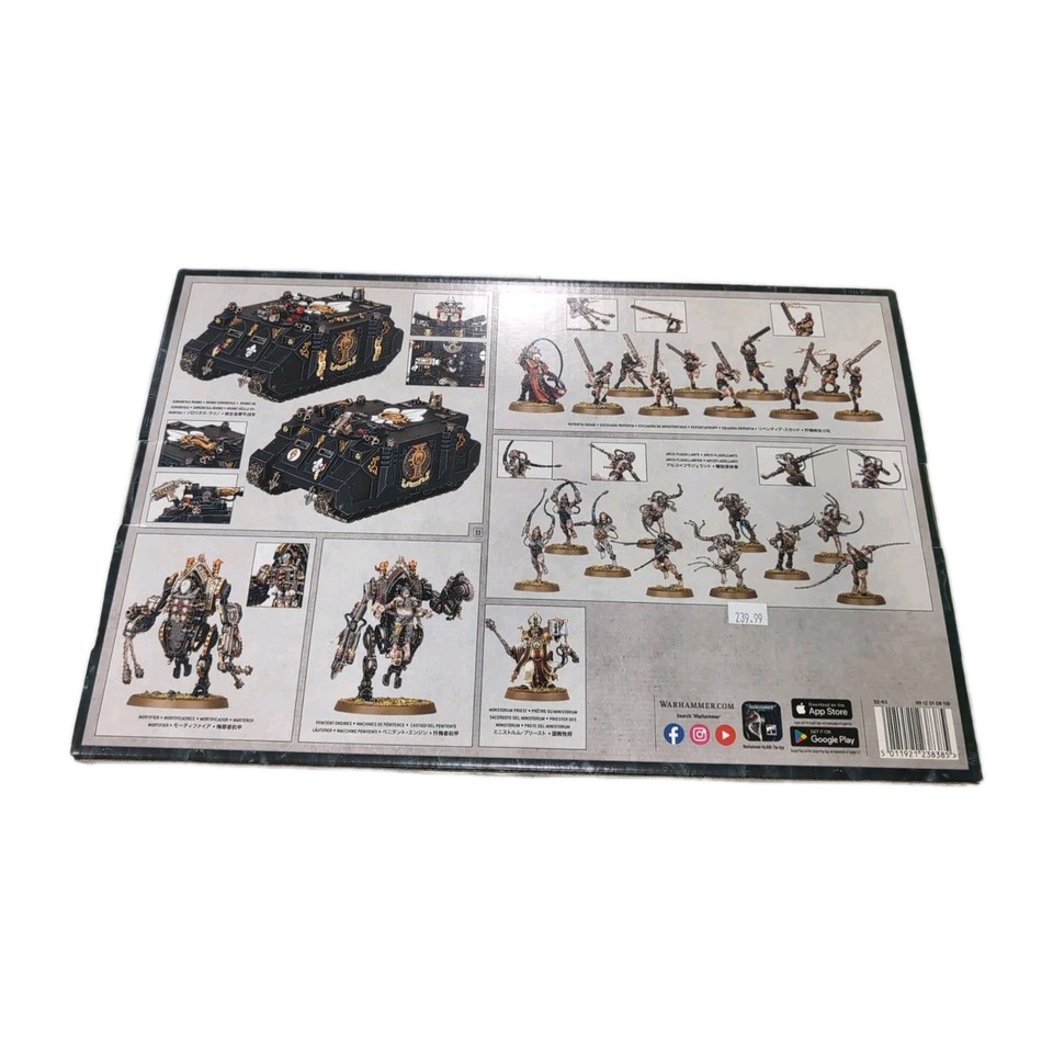 Warhammer 40K: Battleforce Esercito Della Fede - Adepta Sororitas, Nuovo In Scatola