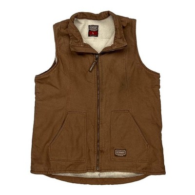 Schmidt Workwear Vest - Large Brown Cotton