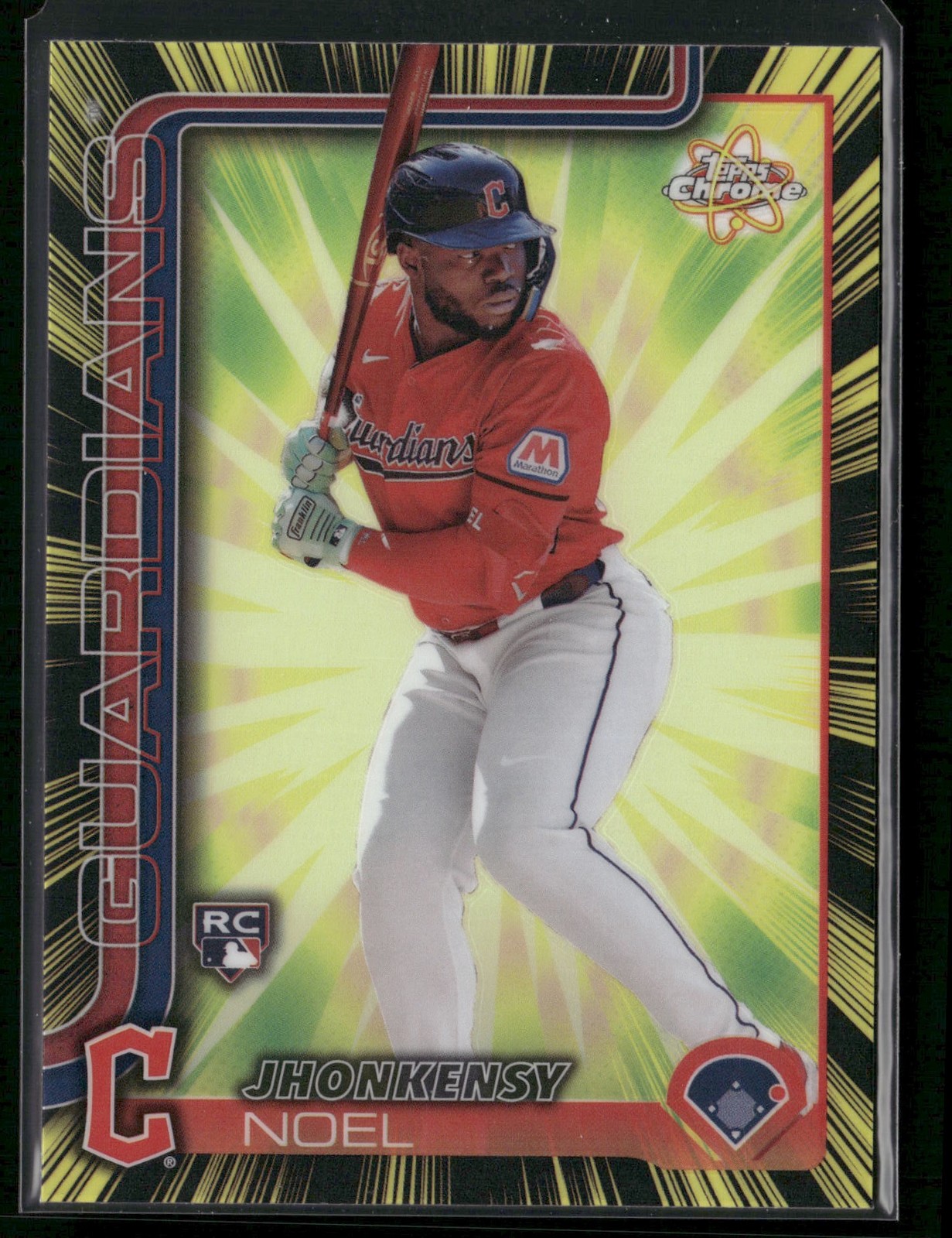 Jhonkensy Noel 2025 Topps Chrome #RR-14 Radiating Rookies