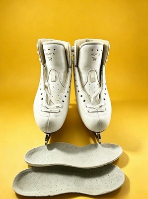 Risport RF3 Pro Figure Skates Size 220 B Edea 220 C with  Coronation Blades