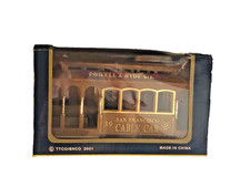 San Francisco Cable Car - Powell & Hyde Brandneu Factory Sealed 2001 Selten