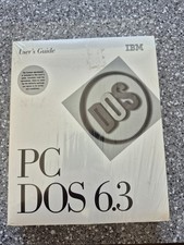 Vintage IBM PC DOS 6.3 Package