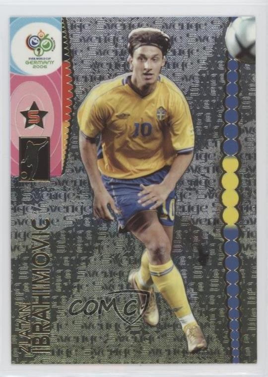 2006 Panini FIFA World Cup Germany Zlatan Ibrahimovic #177 0su2