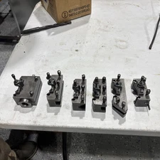 Quick Change Tool Post A Multifix Type A With AD2090 Holders Morse #2 taper 