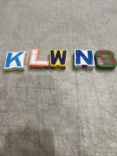 Lot Of 5 Lakeshore Learning Alpha Bots - Alphabots - Transform Robots-