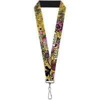 "Buckle-Down Lanyard-1.0\" Mom Yellow 22\" X 1\" Multicolor (Us Import)"