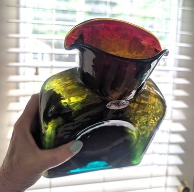 Blenko Glass 384 Water Bottle - Experimental Color (First Quality) 2025