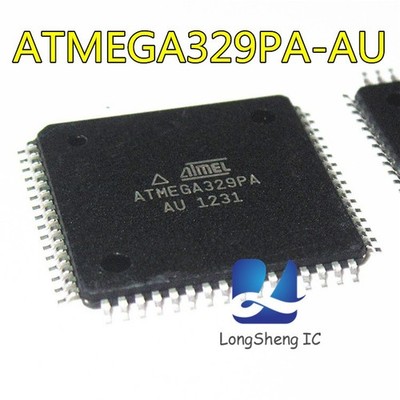 1pcs ATMEGA329PA-AU embedded micro controller TQFP-64 new #md