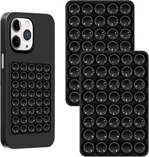 Silicone Sticky Phone Grip, Adhesive Suction Cup Phone Case Mount, Phone Grip wi