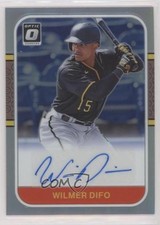 2021 Panini Donruss Optic Retro 1987 Signatures Holo Prizm Wilmer Difo Auto n0c