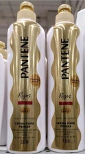 2X PANTENE RIZOS DEFINADOS CREMA PARA PEINAR - 2 BOTTLES 300ml EACH - REE SHIP 