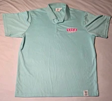 Monster Energy Men's Xl  Ultra Vice Guava Mint Green Polo Shirt