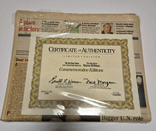 San Diego Union / Tribune Commemorative Final Editions (Feb 2, 1992) Newspaper