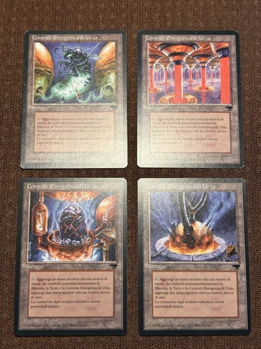 FBB Renaissance ITALIAN Urzatron Set of 12 Urza’s Tower Mine Power Plant - Picture 5 of 15