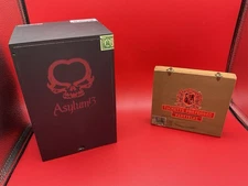 Vintage Lot of 2 Wood Cigar Boxes~Tucketts Preferred Panetelas~Asylum 13~Empty~