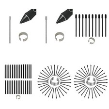 Wacom Pro Pen Replacement Nibs Stainless/Standard Felt for Drawing Tablets Japan