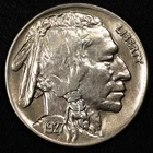 1927 Buffalo Nickel Philadelphia Mint Choice Uncirculated BU+