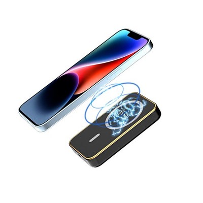 2X 1000000mAh Wireless Power Bank Portable Fast Charger External Battery Backup