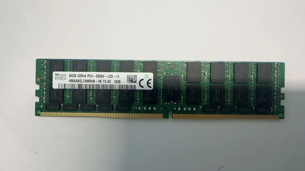skhynix ddr4 ecc 64gb バラ売り可 SK hynix DDR4 SDRAM ECC Network Server Memory (RAM) for sale | eBay