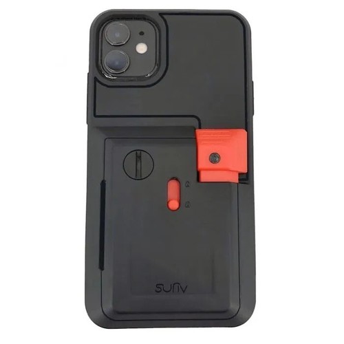 Nuova custodia telefono SURIV-iPhone 11 XR con spruzzatore igienizzante ricaricabile integrato - Foto 2 di 5