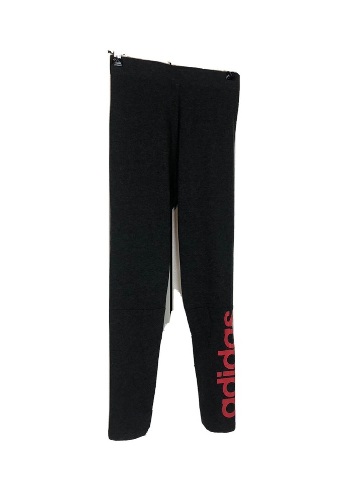 ADIDAS Ladies Size X Small or 8 Charcoal Activewear Leggings Excellent Condition