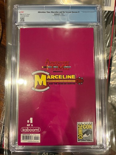 Marceline and the Scream Queens #1 CGC 9.6 Adventure Time Presents SDCC 2012 - Picture 4 of 4