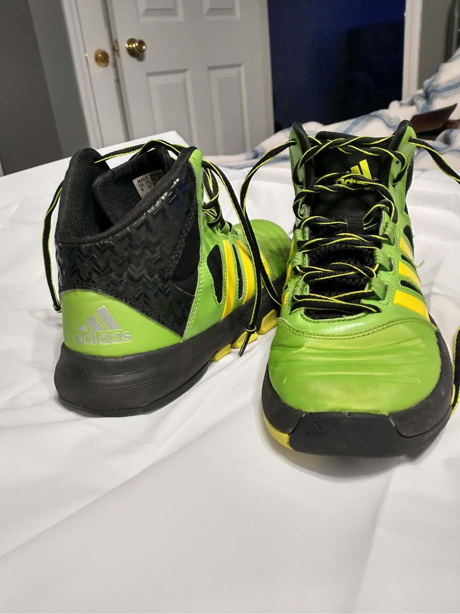 Size 6 - adidas Crazy Ghost Green/ black/yellow Teens | eBay
