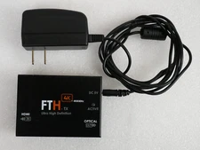OPHIT FTH-TX Ultra High Definition 4K @30Hz HDMI Optical Extender w/ Adapter