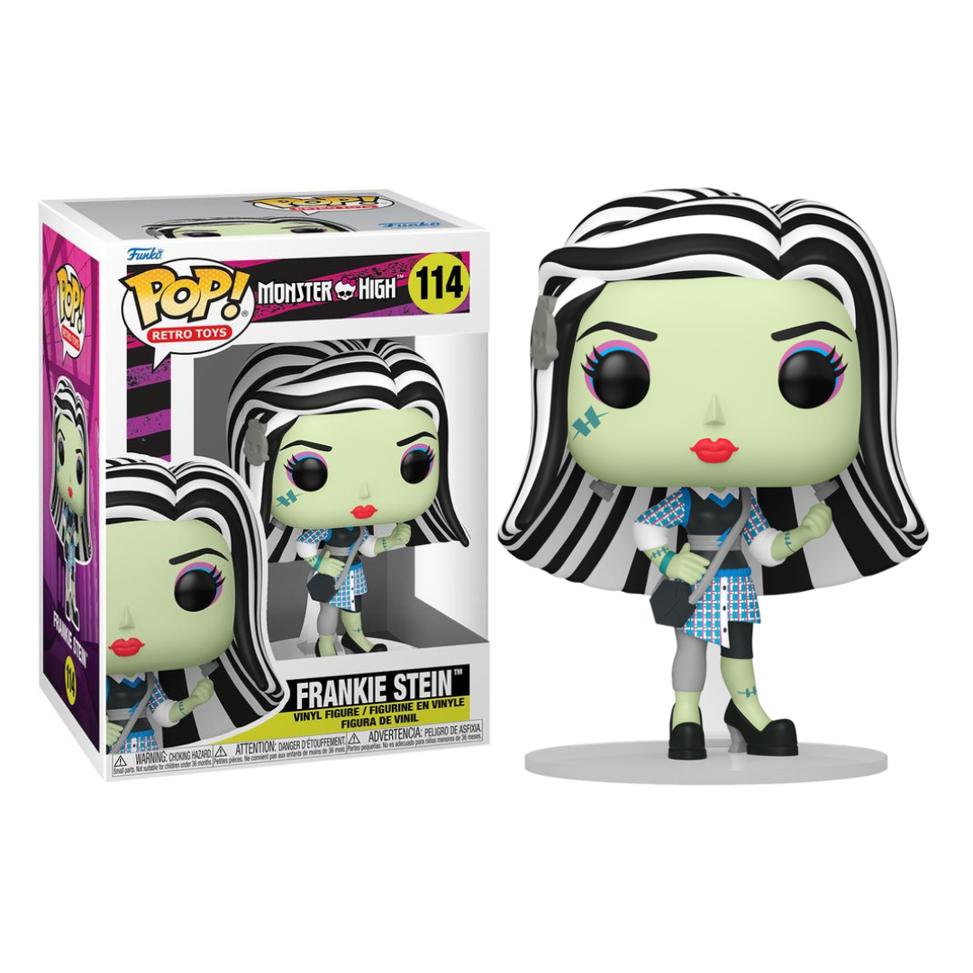 Funko POP Frankie Stein #114 - Monster High - Retro Toys - Figurine Vinyle