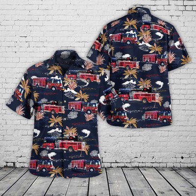 Topeka Volunteer Fire Department Hawaiian Shirt
