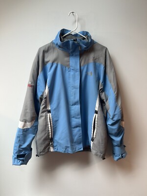 Vintage 1990s The North Face Summit Series Jacket Light Blue Gray