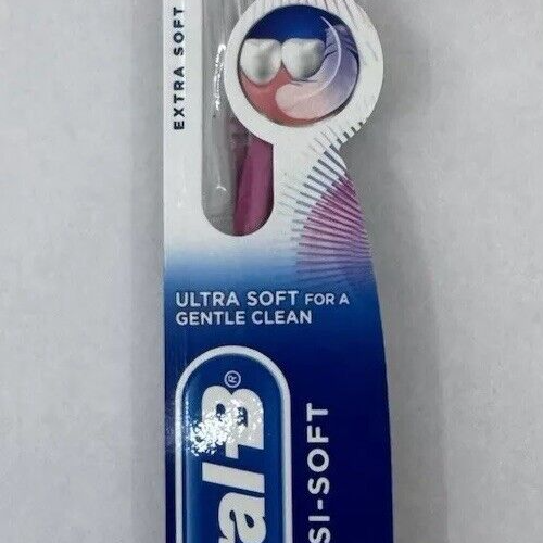 Cepillo de dientes Oral B Sensi-Soft mango rosa extra suave cuidado bucal cepillo de dientes suave - Imagen 2 de 3