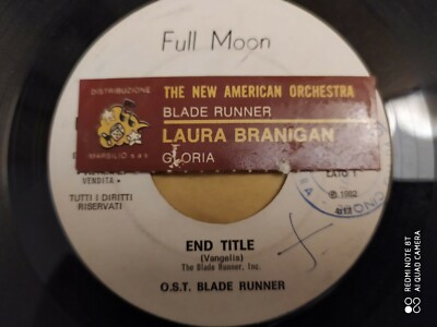 The New American Orchestra / Laura Branigan    End Title /Gloria 45 giri Jukebox