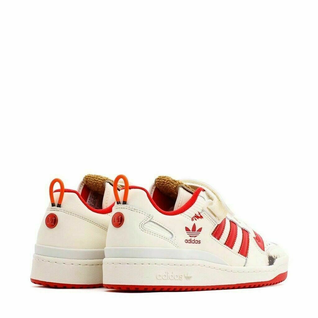 Adidas “Home Alone” Forum Low Red/White Sneakers GZ4378