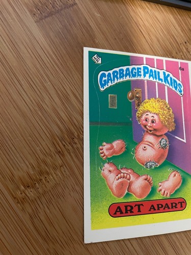 Cubo de basura para niños serie 1 vintage Art Apart 6a * ¡Mate! GPK OS1 - Imagen 2 de 10