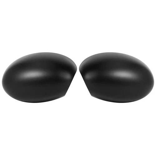 Matt Black ABS Tape-on Side Mirror Covers for 2002-2006 Mini Cooper S 2004 2005