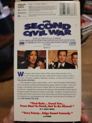 The Second Civil War 1997 VHS Rare Hard To Find Original Release