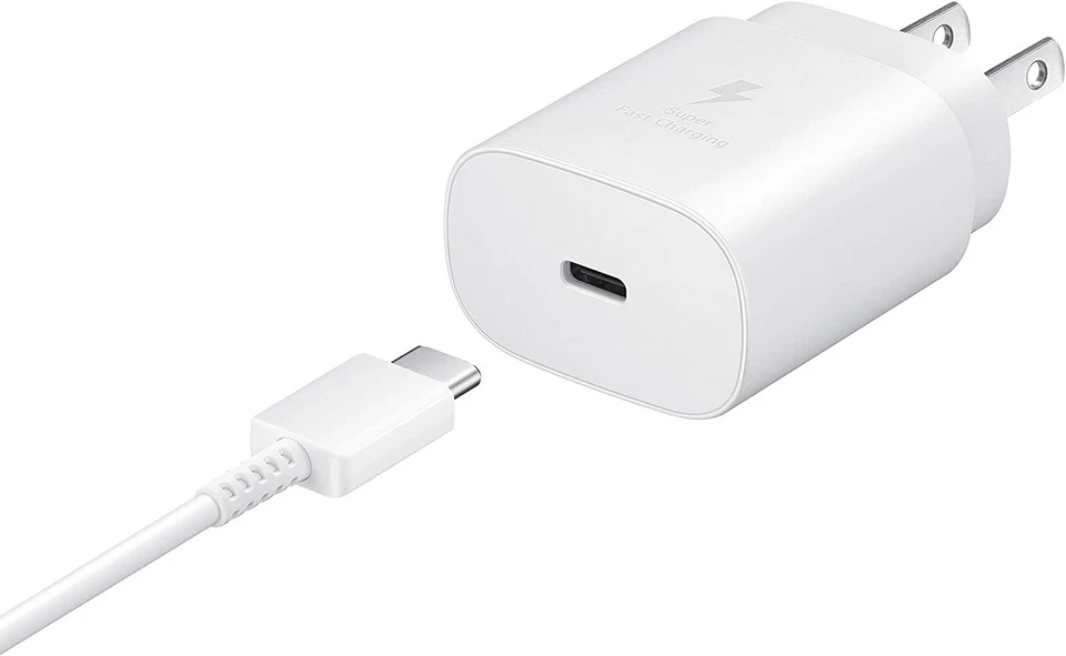 Original Samsung Galaxy S23 S22 S22 Ultra Super Fast Wall Charger & Type C Cable - Image 2 of 4