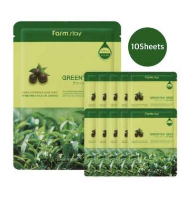 [Farmstay] Visible Difference Mask Sheet 10PCS (12Types) / No.1 Korea  Made