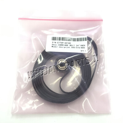 2 x C7769-60182 Carriage Belt A1 24'' for HP DesignJet 500 510 800 815 820 ps