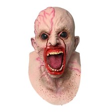 Scary Zombie Mask Latex Halloween Full Head Cover Headgear