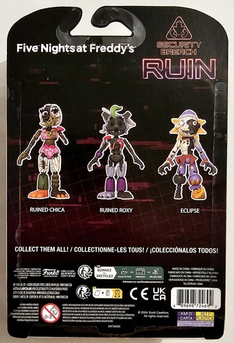 FUNKO FIVE NIGHTS AT FREDDY'S SECURITY BREACH RUIN ECLIPSE 5" FIGURE BRAND NEW - Picture 2 of 4
