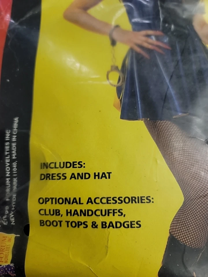 Fantasia policial sexy adulta Forum Novelties usada - Imagem 2 de 4
