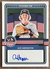 2023 USA Stars & Stripes 15U National Team Autograph #15U-AH Alex Harrington RC