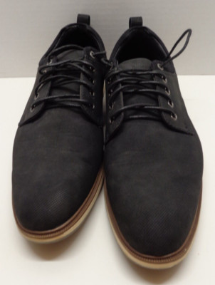 Bruno Marc Black Two-tone casual loafers Size 10