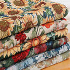 6 Colors / Hazan Floral Woven Chenille Fabric