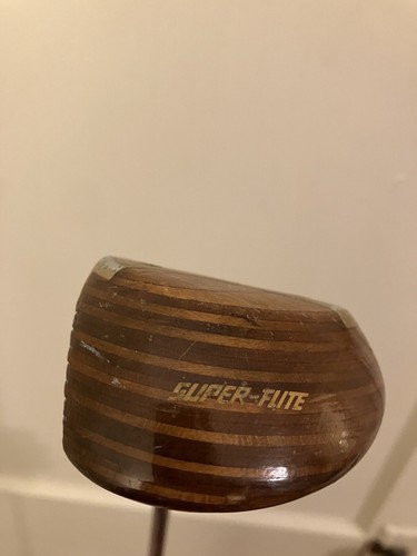 VINTAGE SPALDING WOOD HEAD GOLF CLUBS #1 & #5 Drivers - 第 5/12 張圖片