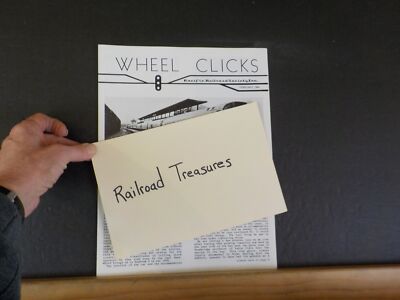 Wheel Clicks 1984 Februar Pacific Railroad Society Wonderful Trains West pt 7