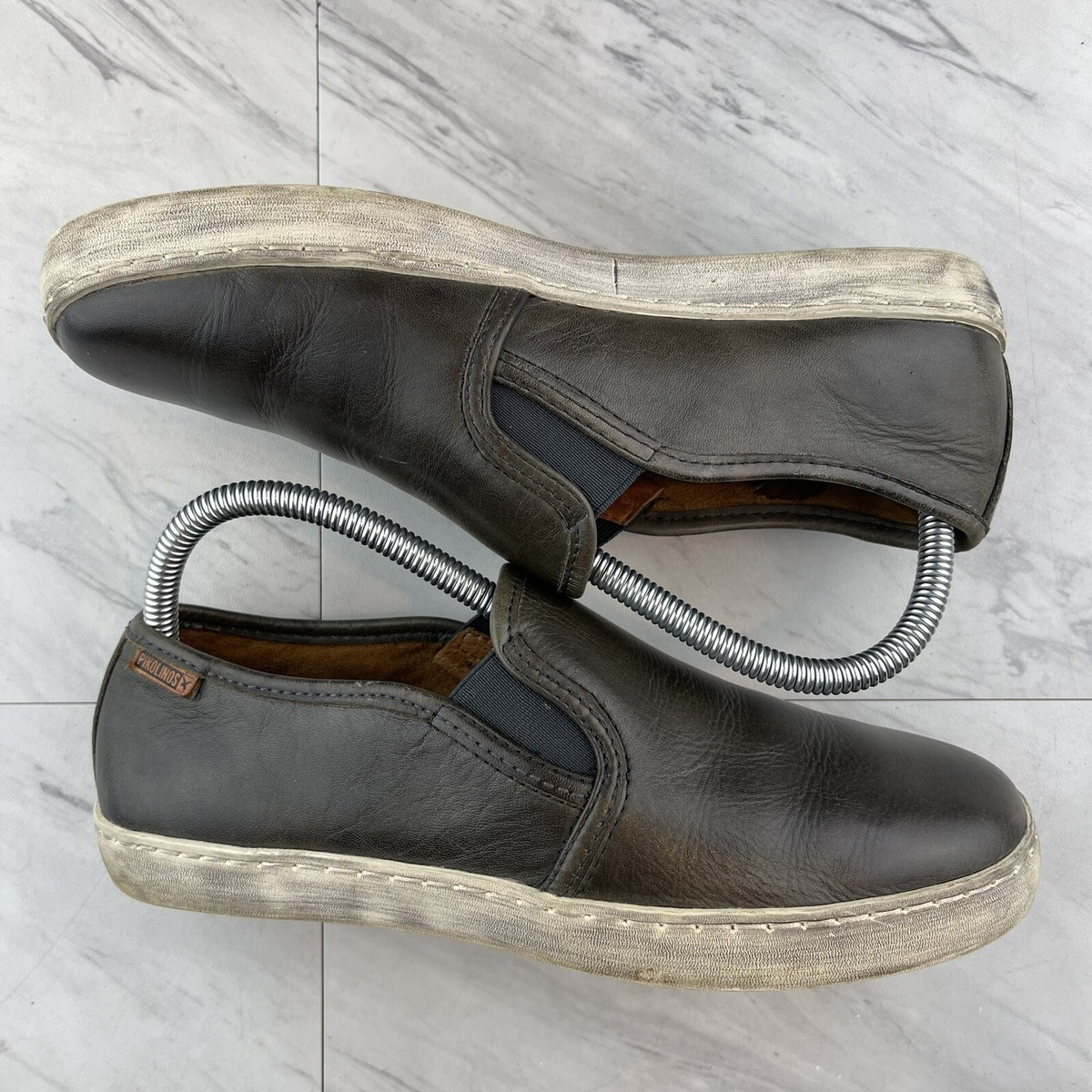 Pikolinos Comfort dark olive Leather sneaker Shoes - Size EU  display picture 1